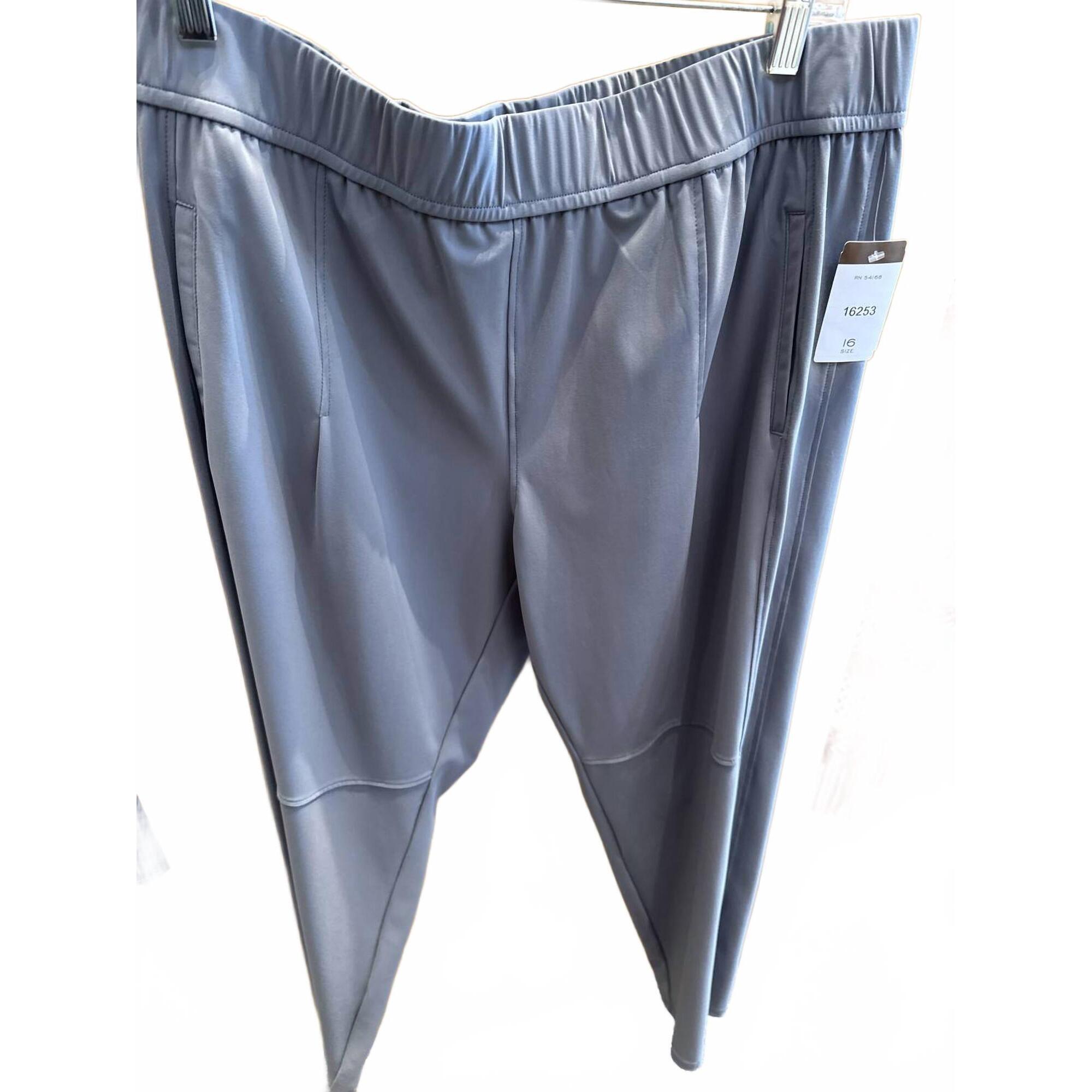 New Elliott Lauren Women's Prime Time Front Pleat Pant In Smoke
